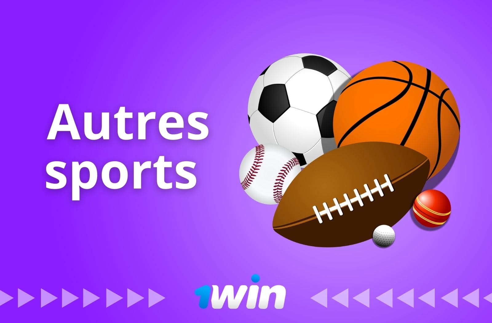 Misez sur d'autres sports chez 1Win Bénin