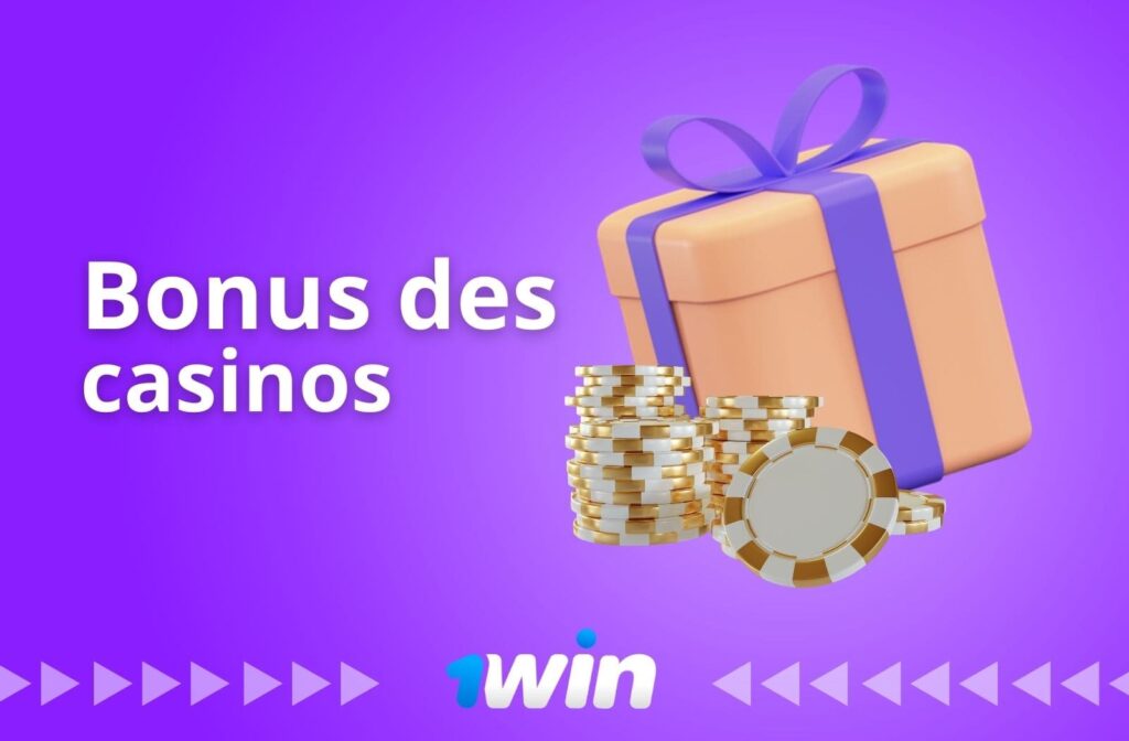 Consignes concernant le bonus de casino sur 1Win Bénin